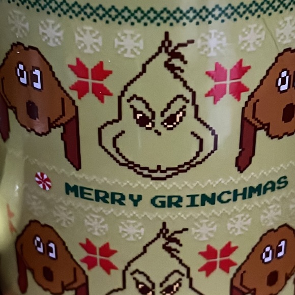 LARGE Dr Seuss Merry Grinchmas Mug Grinch & Dog 2015 - Picture 5 of 9